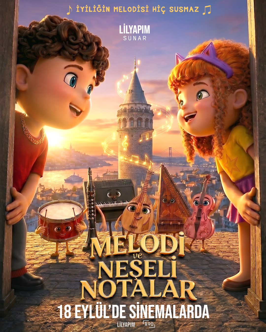 Melodi ve Neşeli Notalar Film Posteri